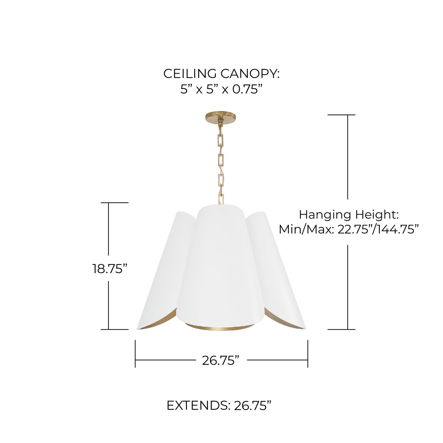 Maeve Pendant Light Dims