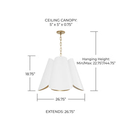 Maeve Pendant Light Dims