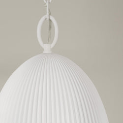 Mallory Fluted Pendant Light Detail