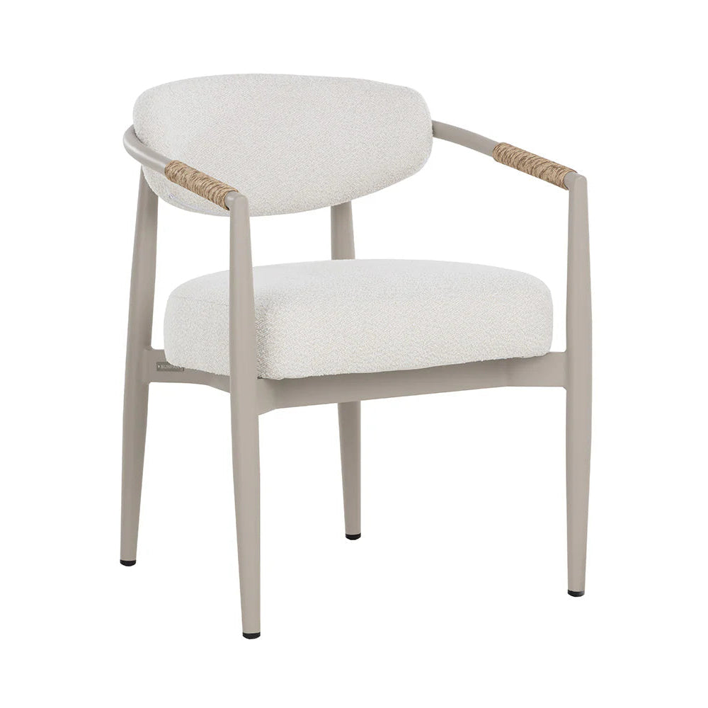 Marita Dining Armchair Greige