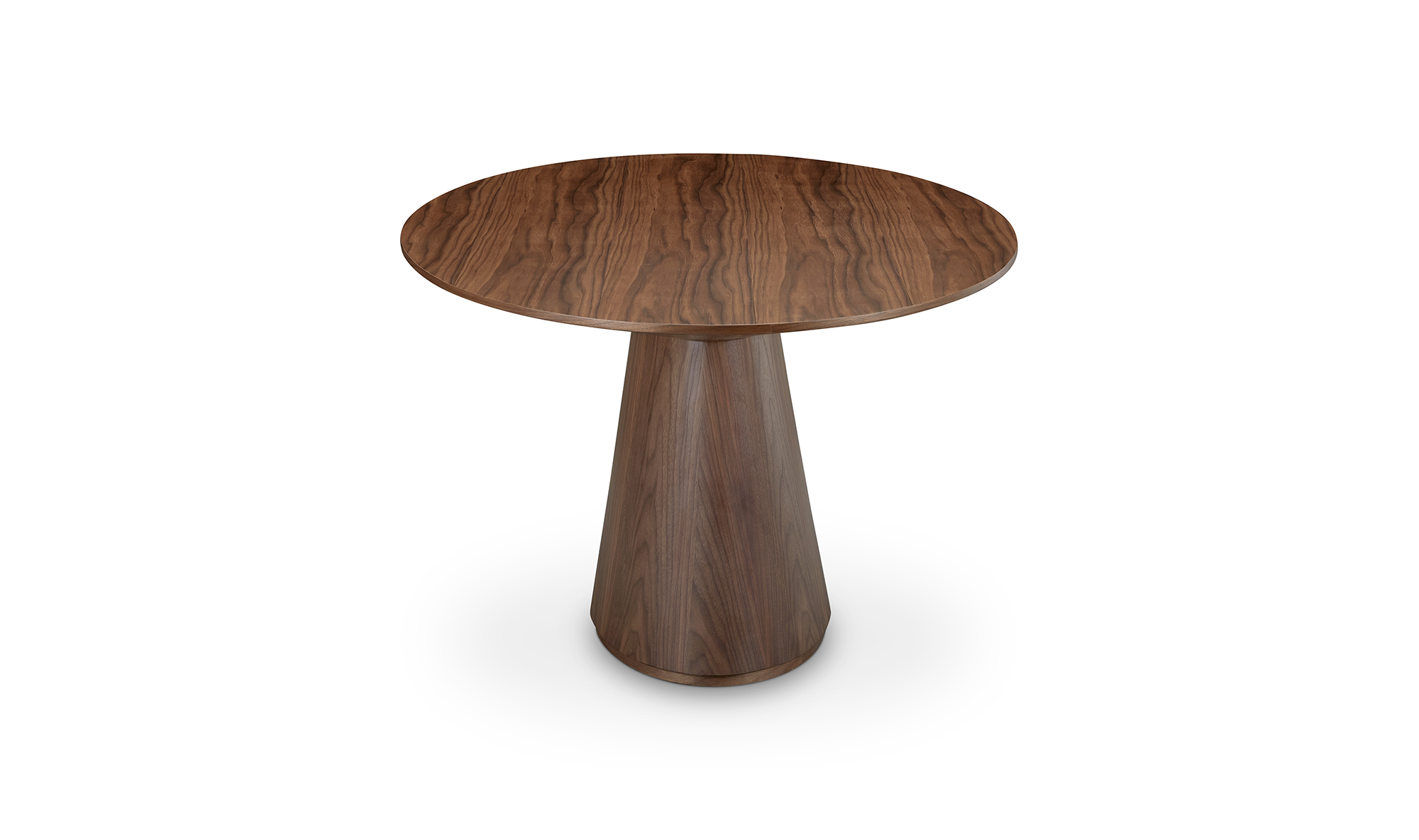 Otago Oval Dining Table Walnut Brown - Reimagine Designs