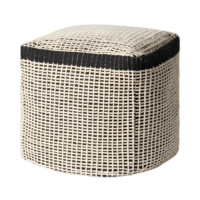 Black & White LPF0040 Pouf