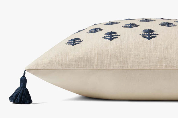 Magnolia Home Addison Pmh0051 Beige / Navy Pillow