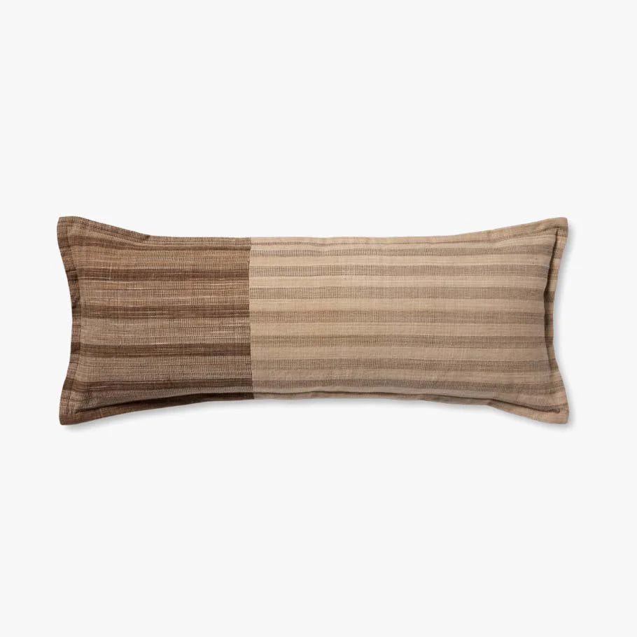 Amber Lewis Vespera Brown Multi Pillow 13x35