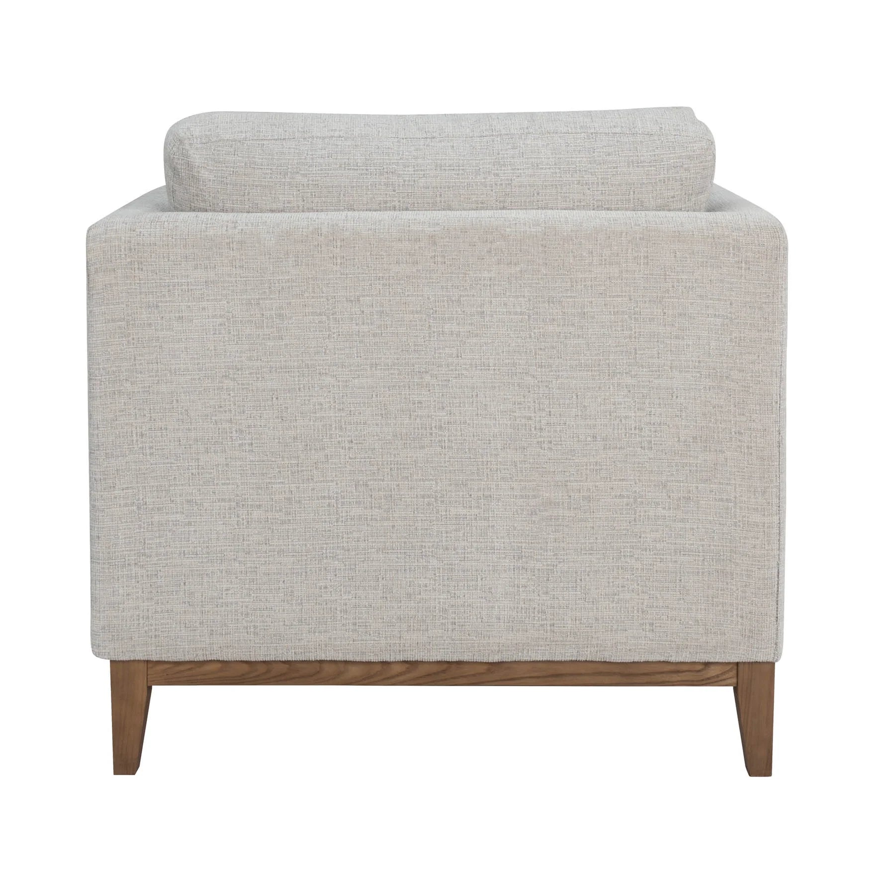 Harmony Natural Woven Tweed Arm Chair