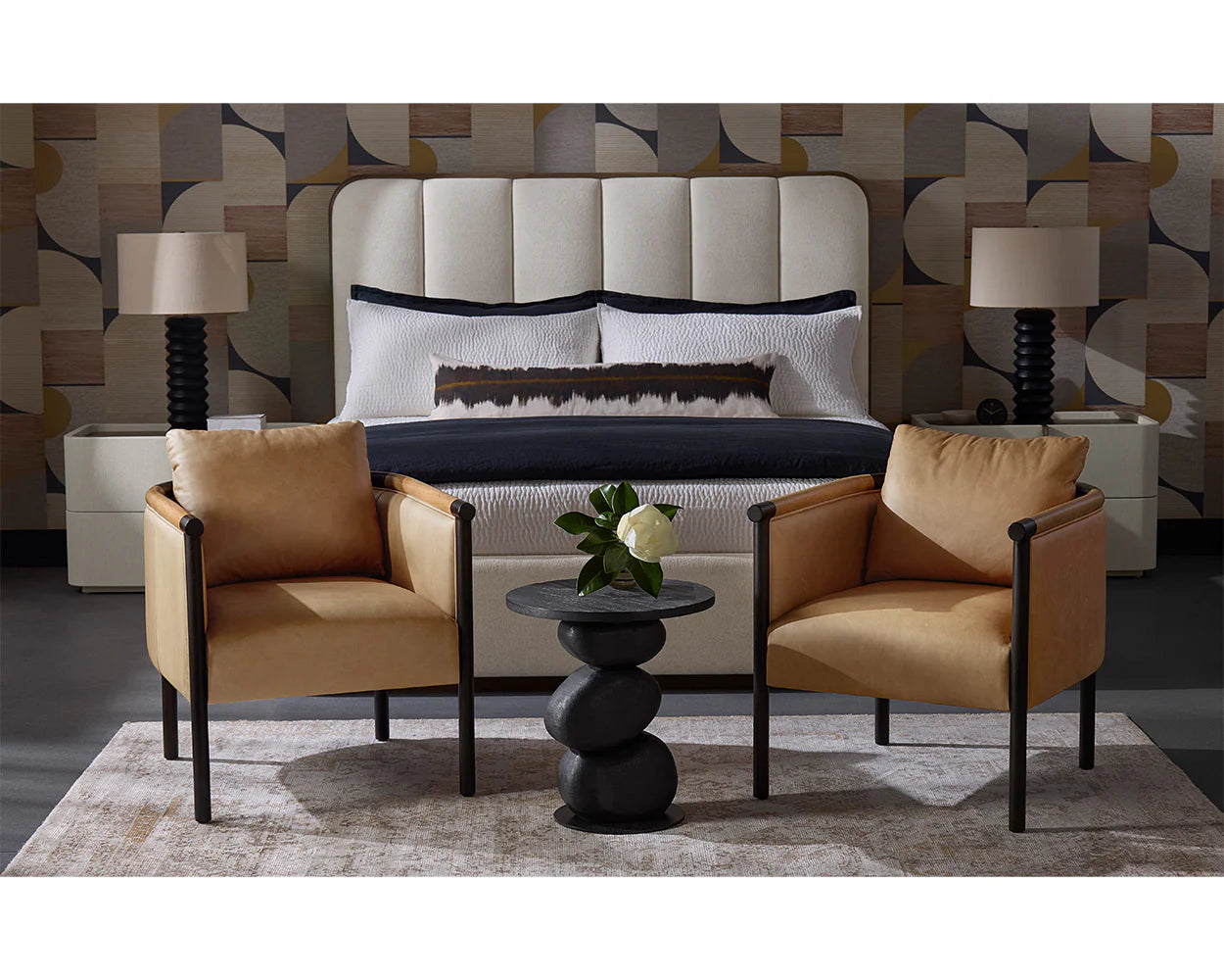 Paplo Black End Table