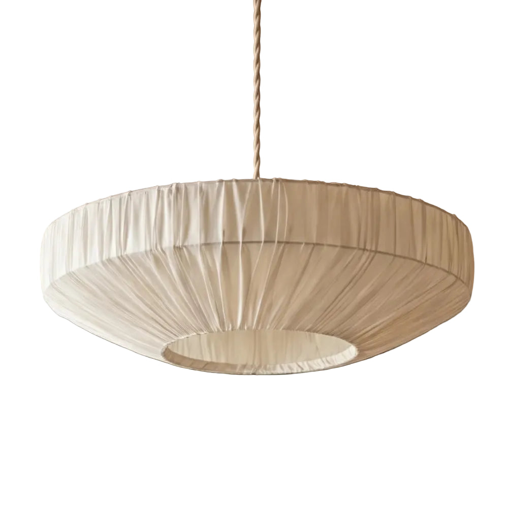Plissé Pleated Fabric Pendant Light