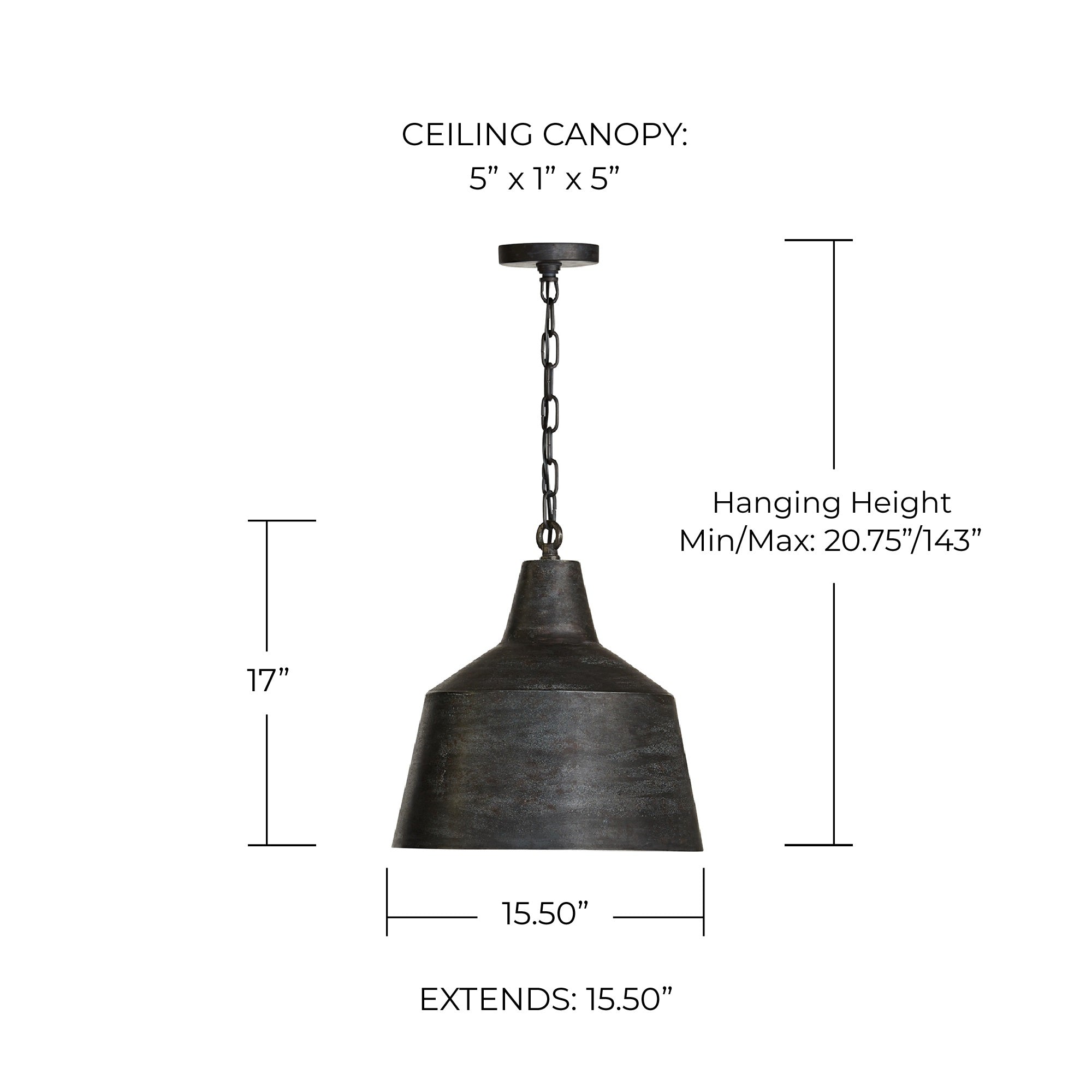 Quarry Pendant Light