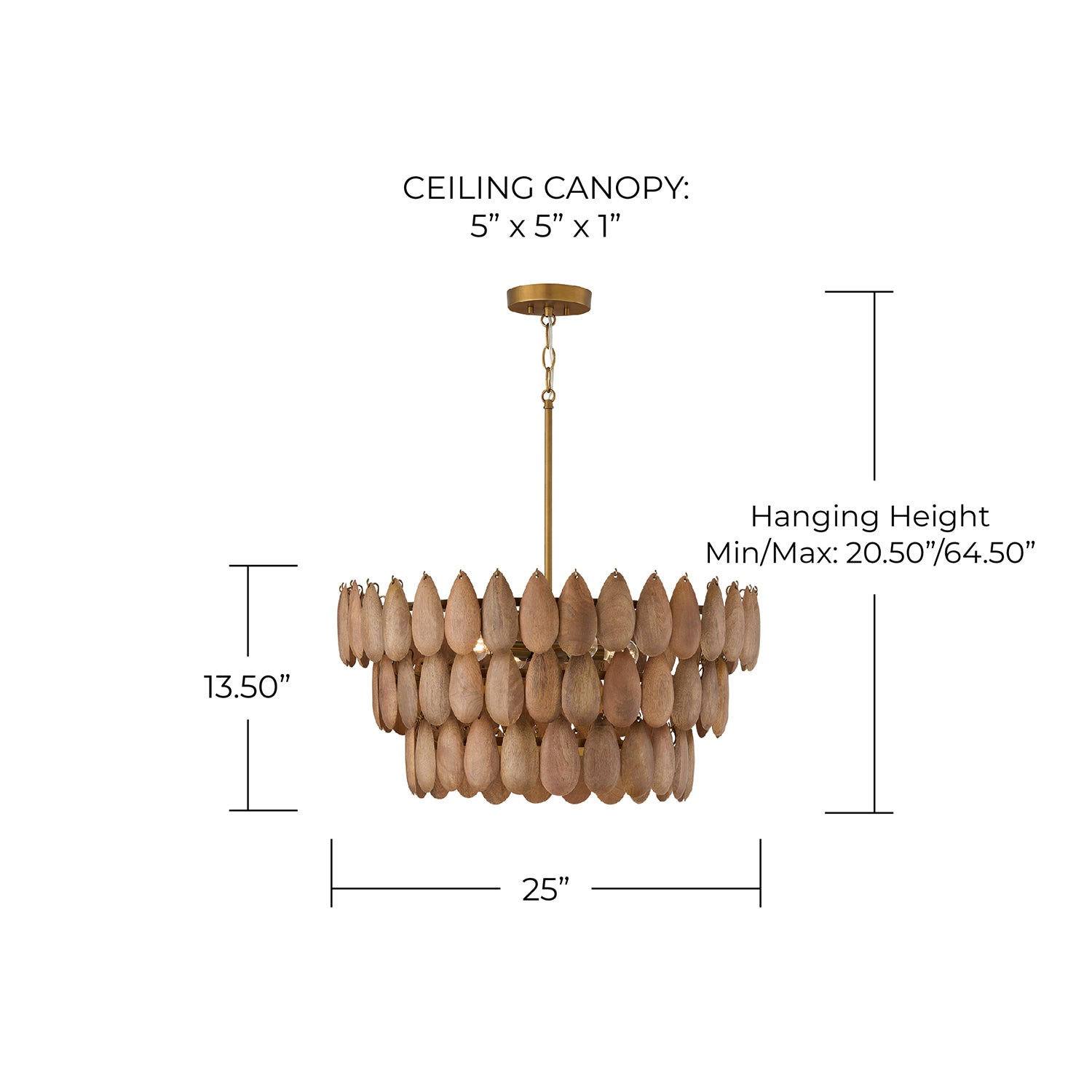Ravi Wood Pendant