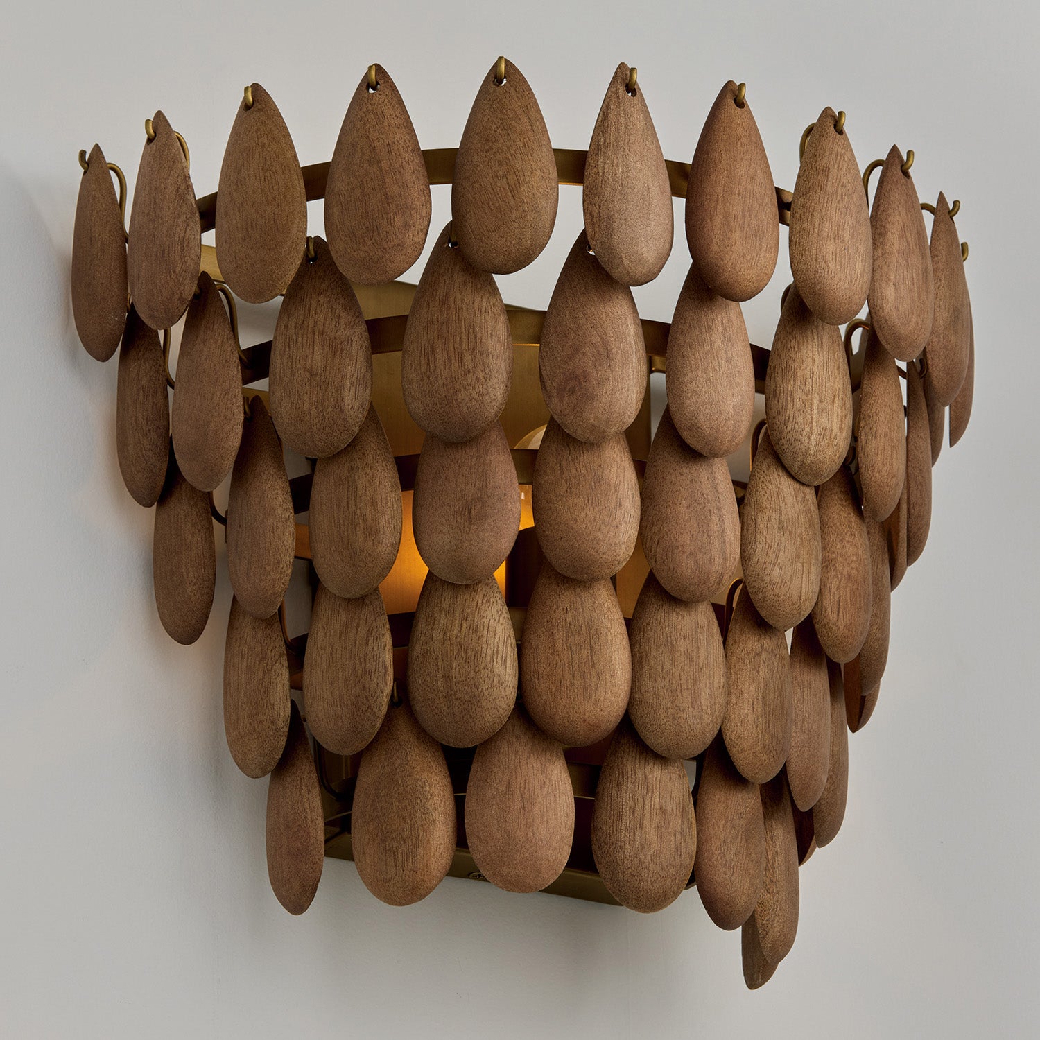 Capital Lighting Ravi Wood Sconce 654411LW