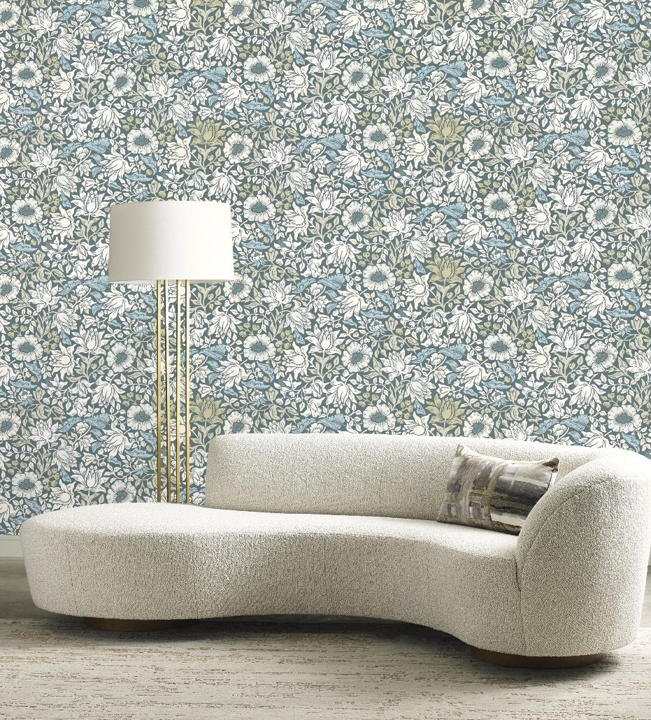 William Morris Mallow Collection Wallpaper