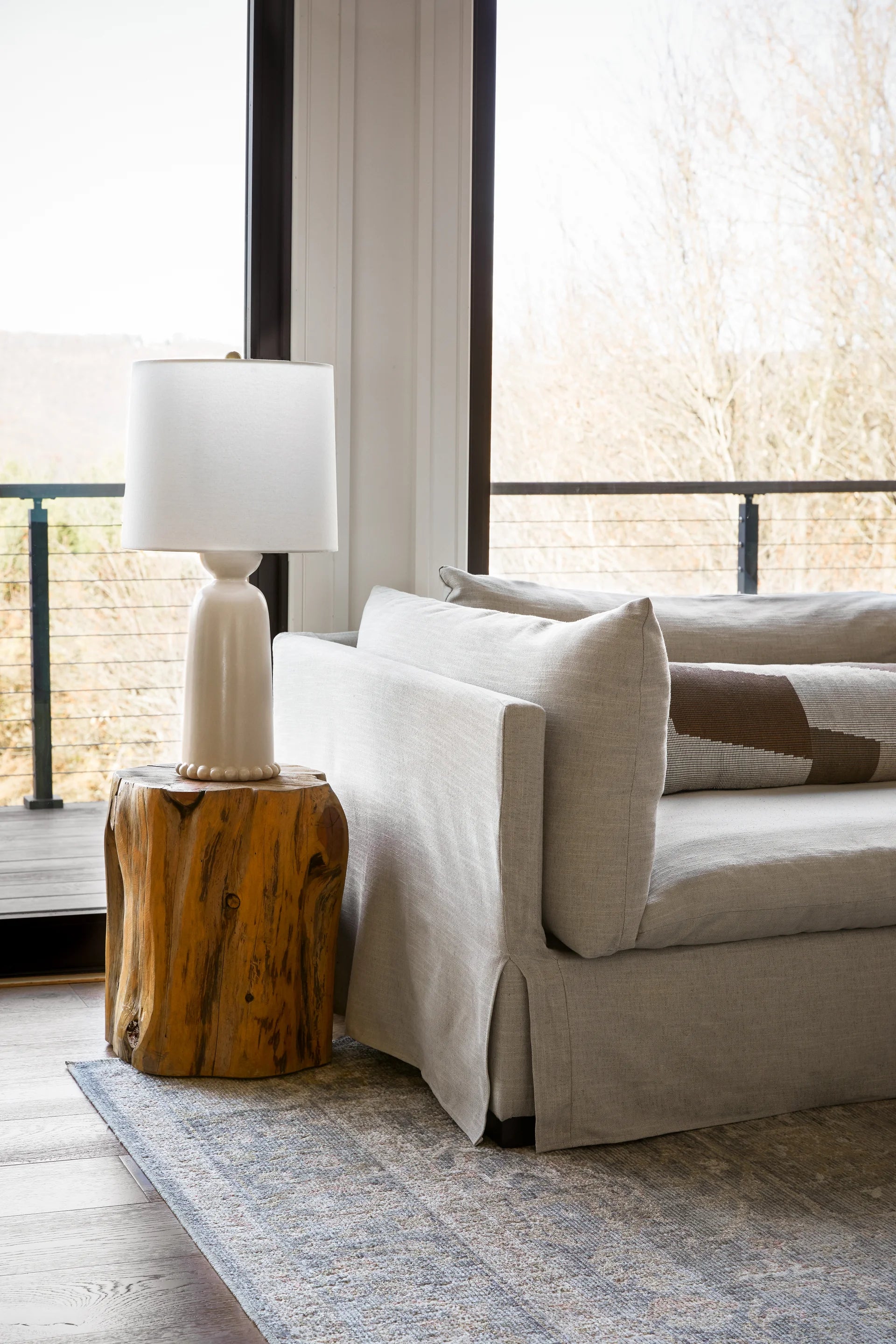 Rhea Table Lamp MItzi HL663201-AGB