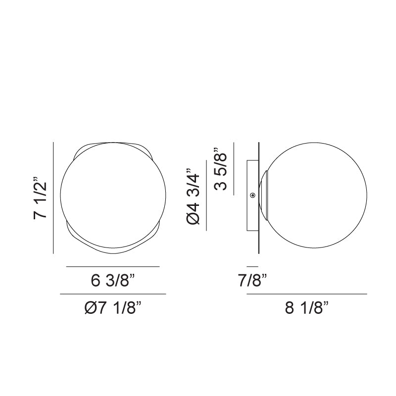 Razz Single Wall Sconce Light