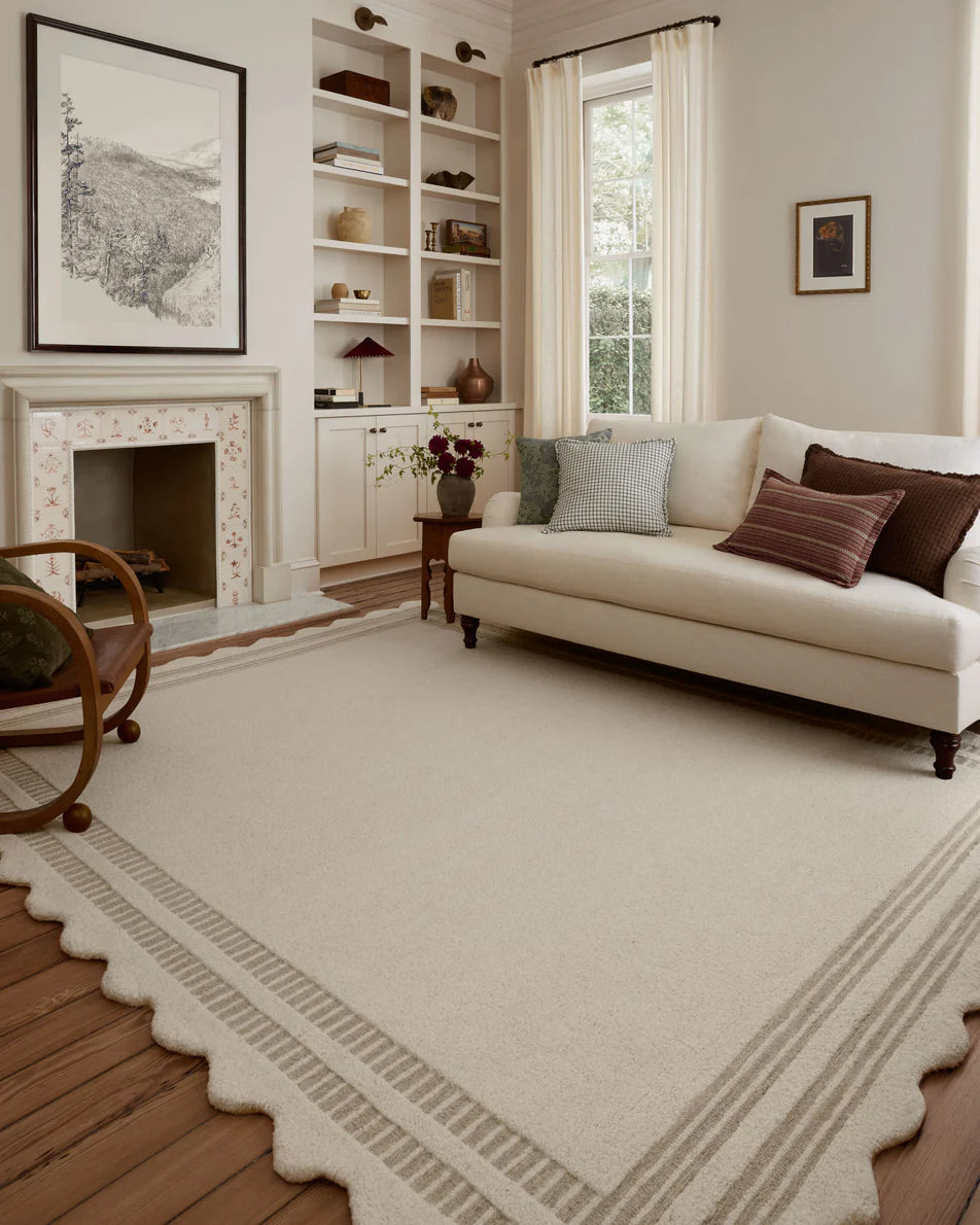 Scottie Ivory Grey Rug