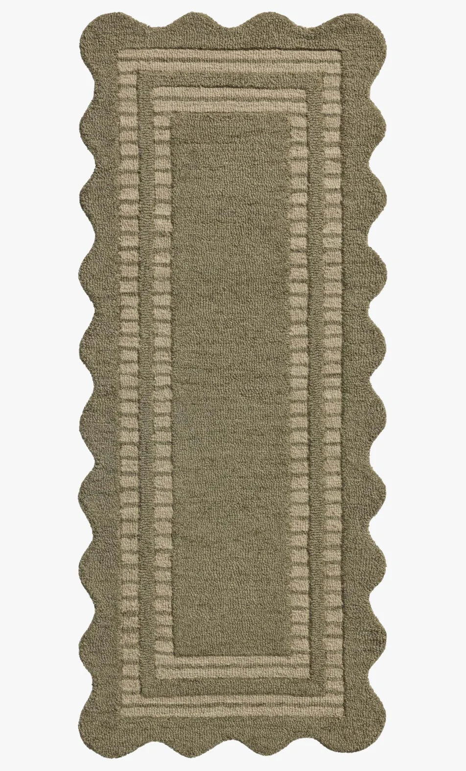 Scottie Olive Pebble Rug - Loloi - Reimagine Designs