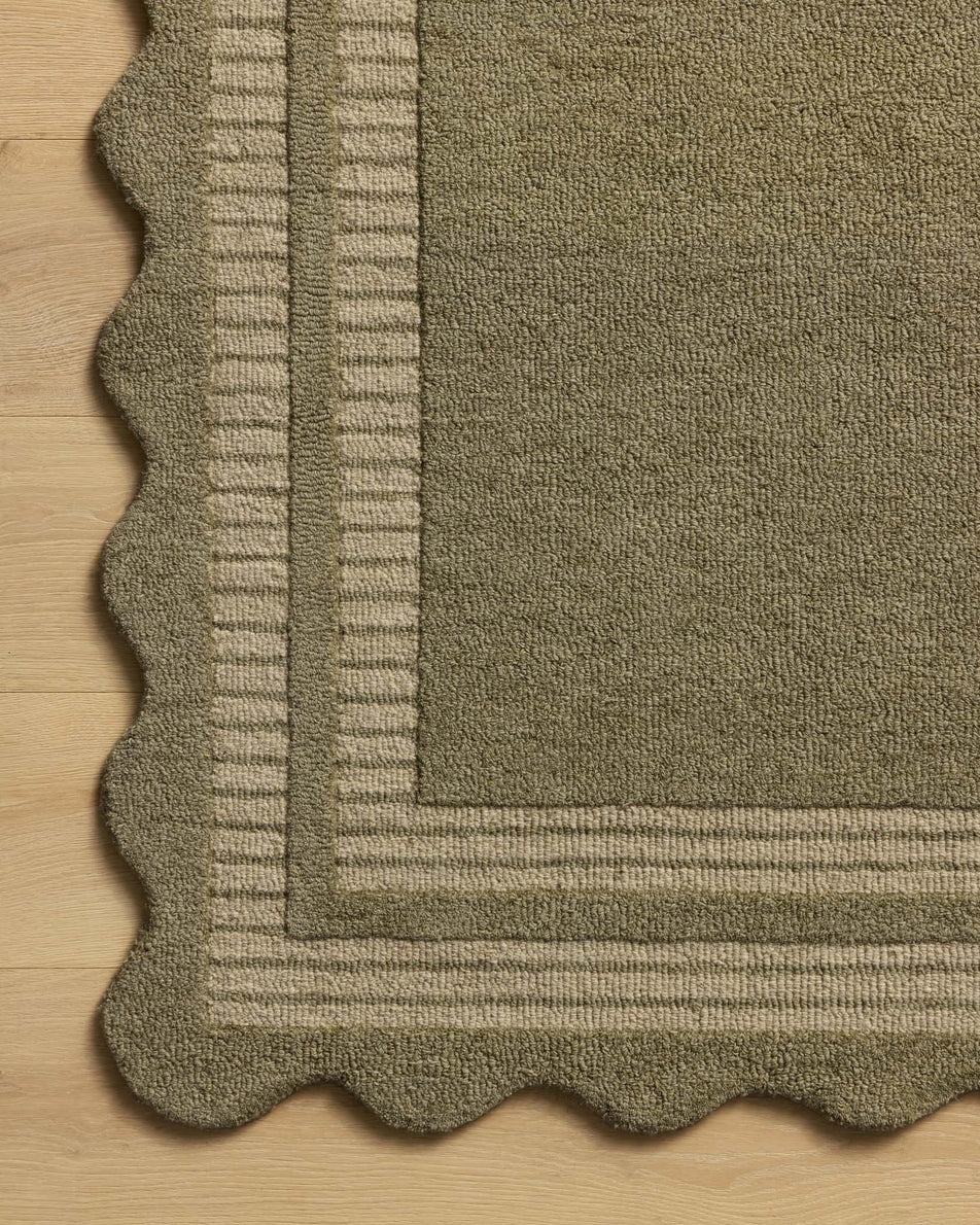 Scottie Olive Pebble Rug - Loloi - Reimagine Designs