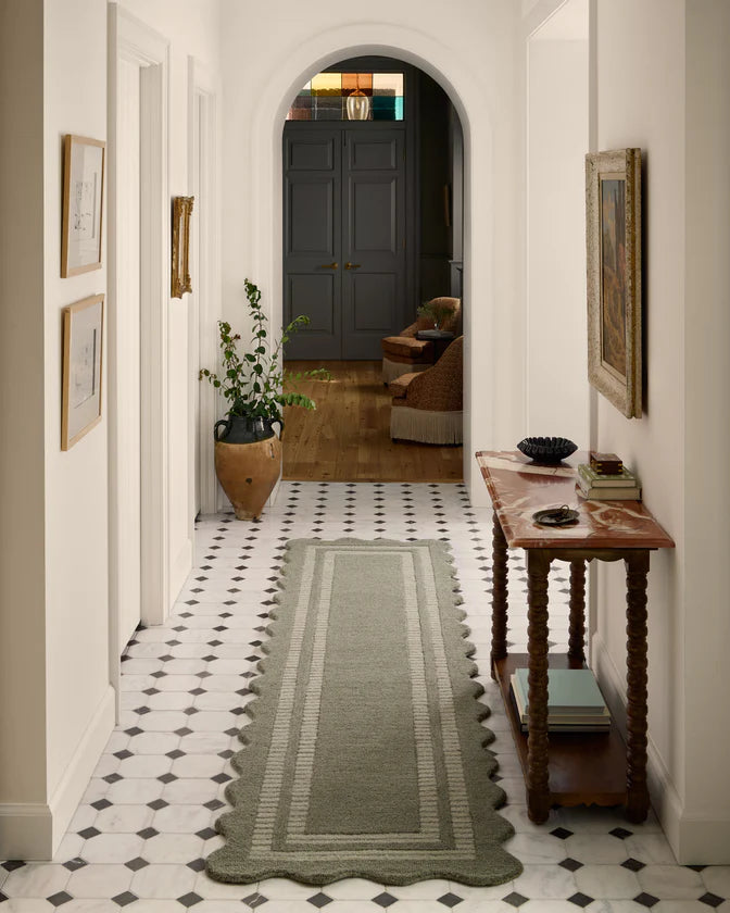 Scottie Olive Pebble Rug - Loloi - Reimagine Designs