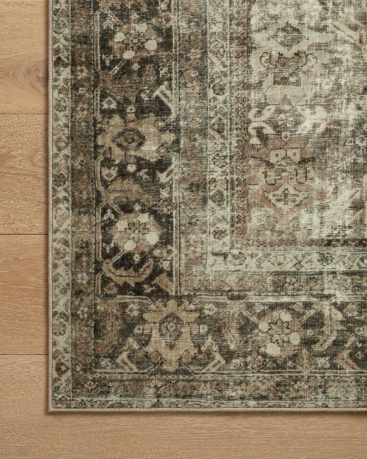 Washable Magnolia Home Sinclair Pebble Taupe Rug