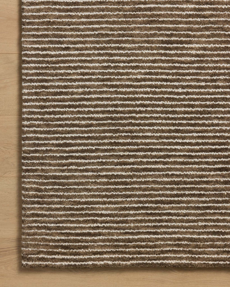 Sunday Mocha Ivory Wool Rug - Reimagine Designs