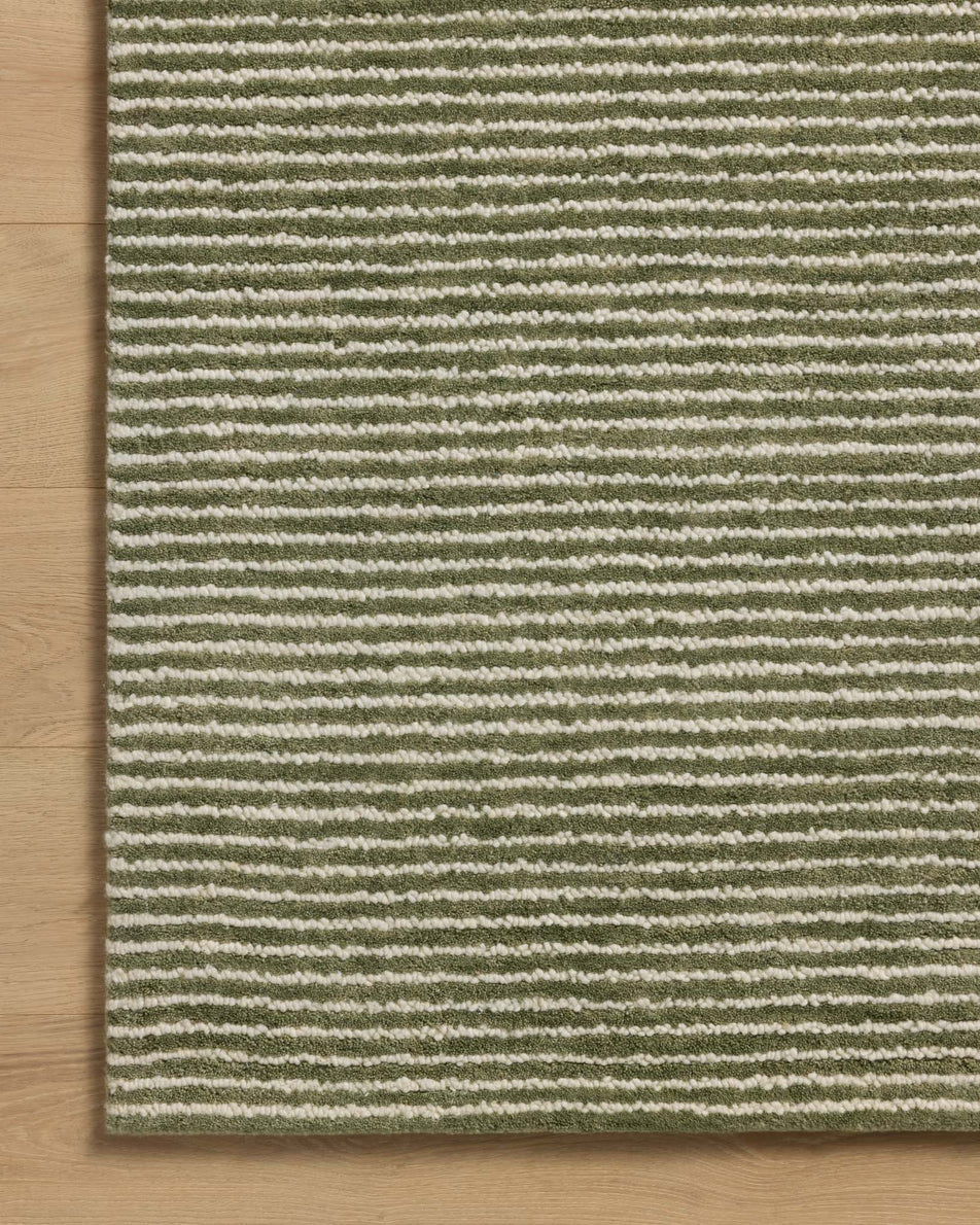 Sunday Olive Ivory Wool Rug - Reimagine Designs