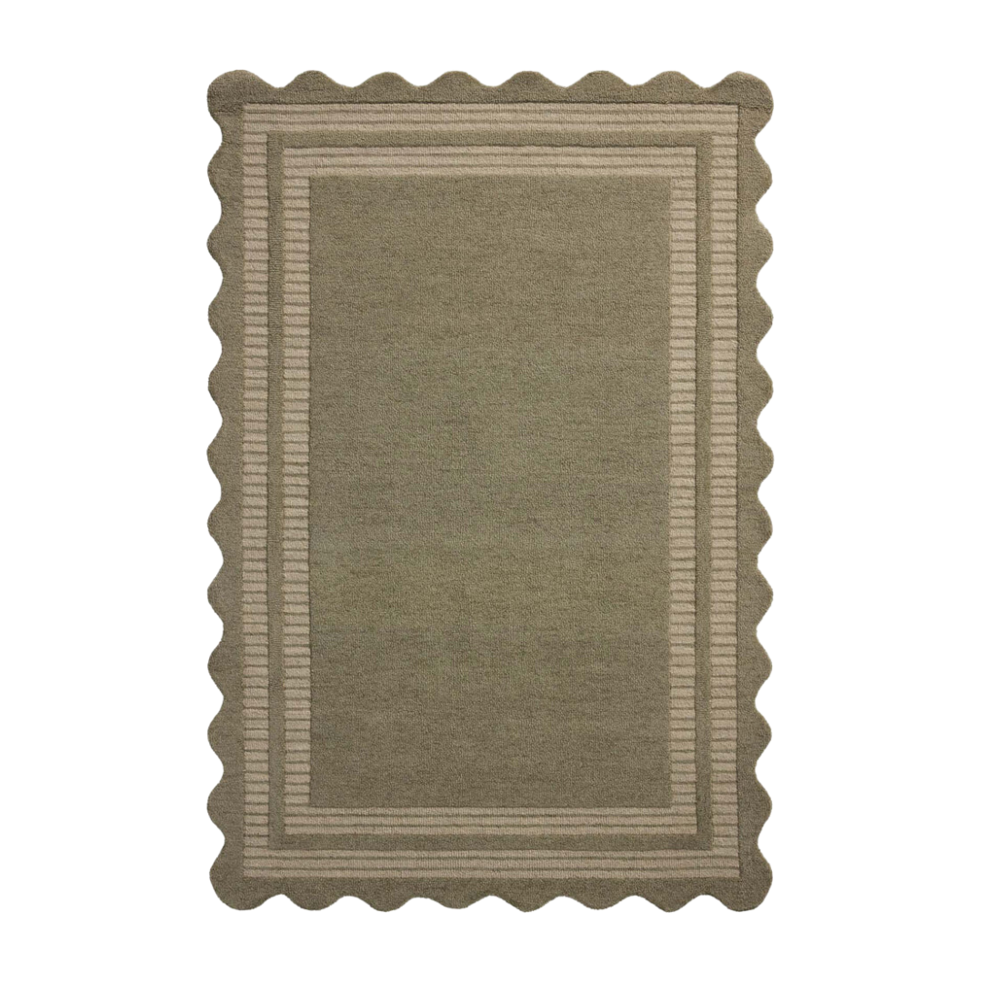 Scottie Olive Pebble Rug - Loloi - Reimagine Designs