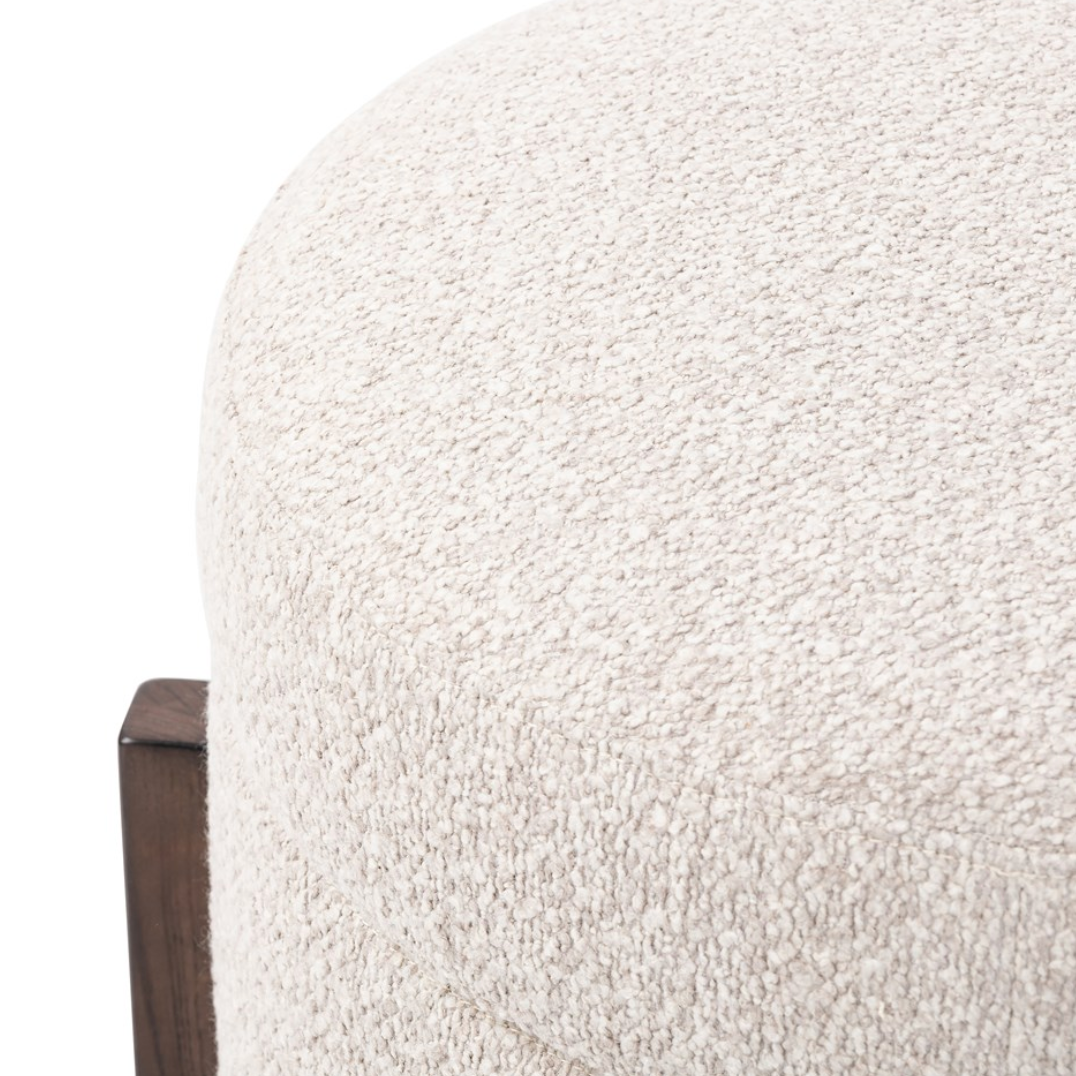 Esben deals velvet ottoman