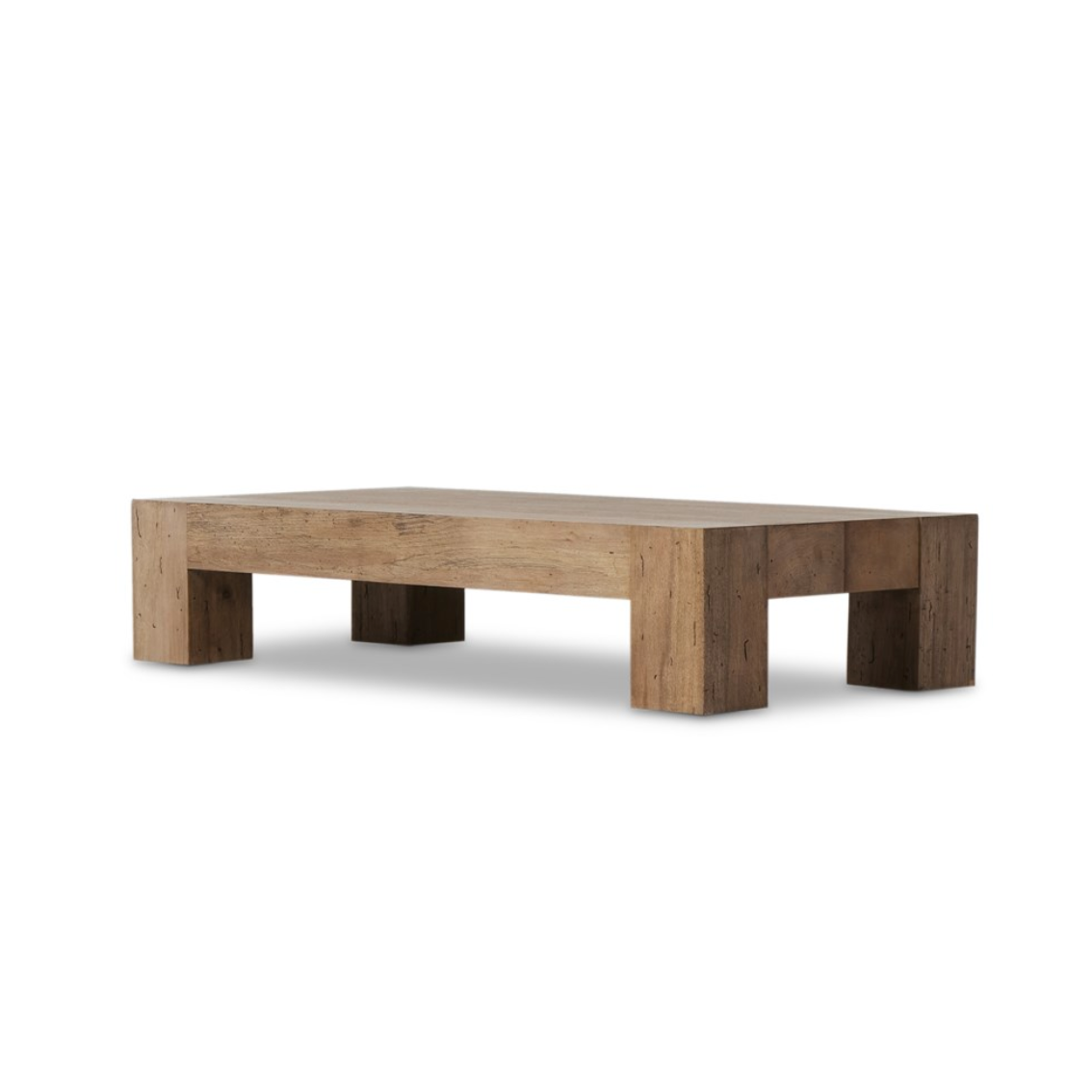 Exposed wood coffee table deals