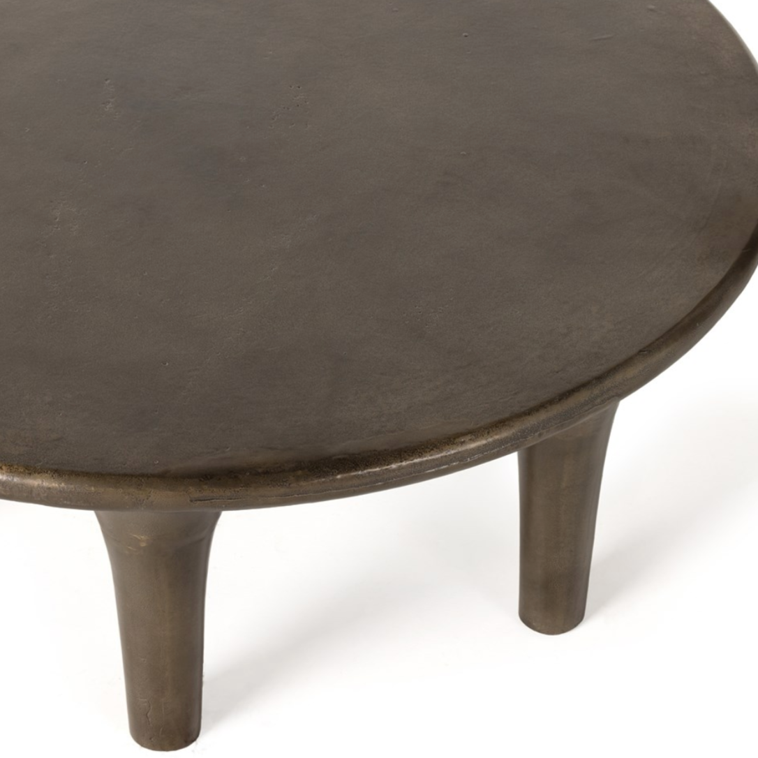 Kelden Aged Bronze Coffee Table