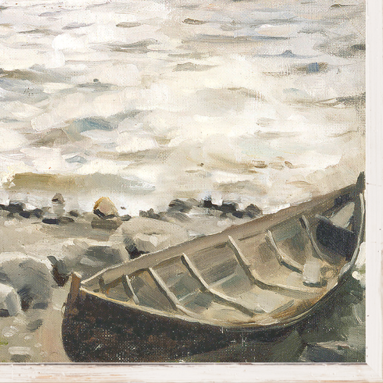 Northern Collection Boats on the Beach C. 1884 Artwork