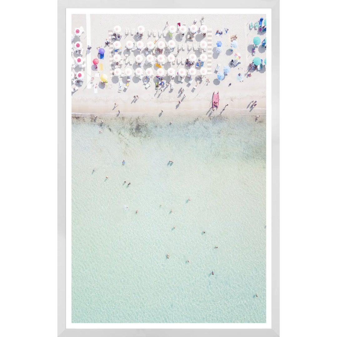 Pastel Beach View II Art Print