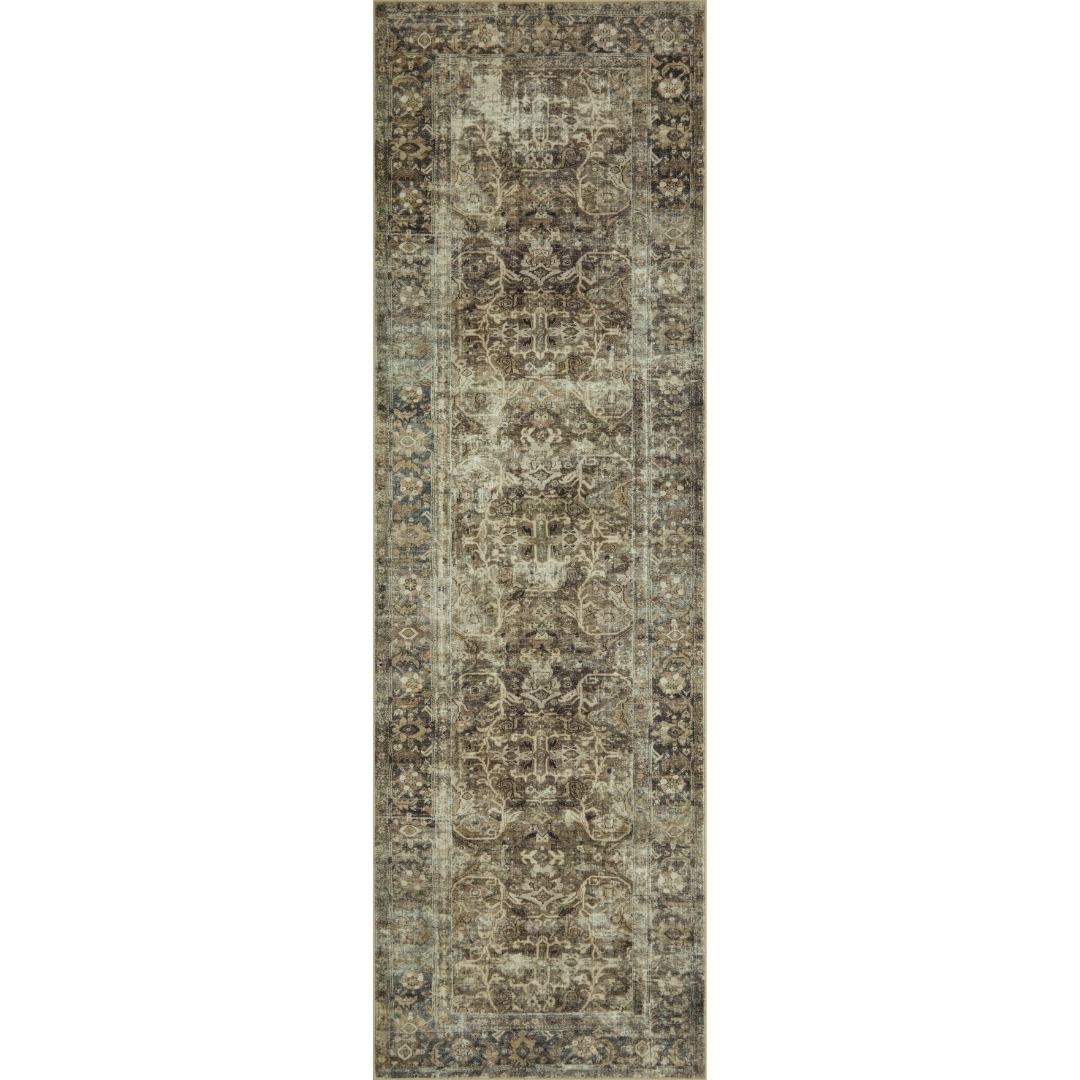 Washable Magnolia Home Sinclair Pebble Taupe Rug