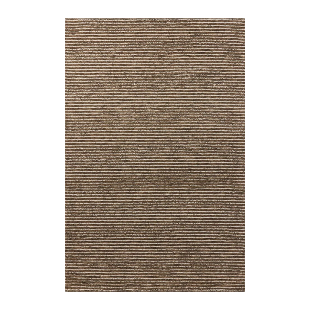 Sunday Mocha Ivory Wool Rug