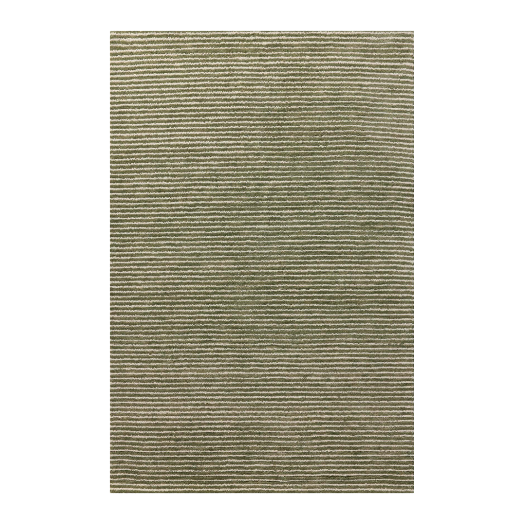 Sunday Olive Ivory Wool Rug - Reimagine Designs