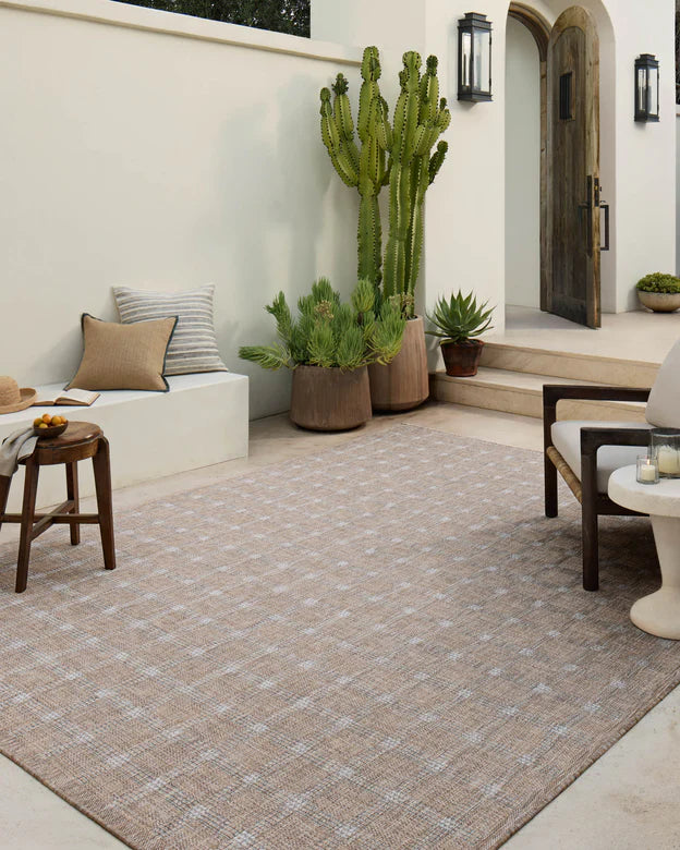 Loloi Topanga x Amber Lewis Natural Bone Indoor Outdoor Rugs