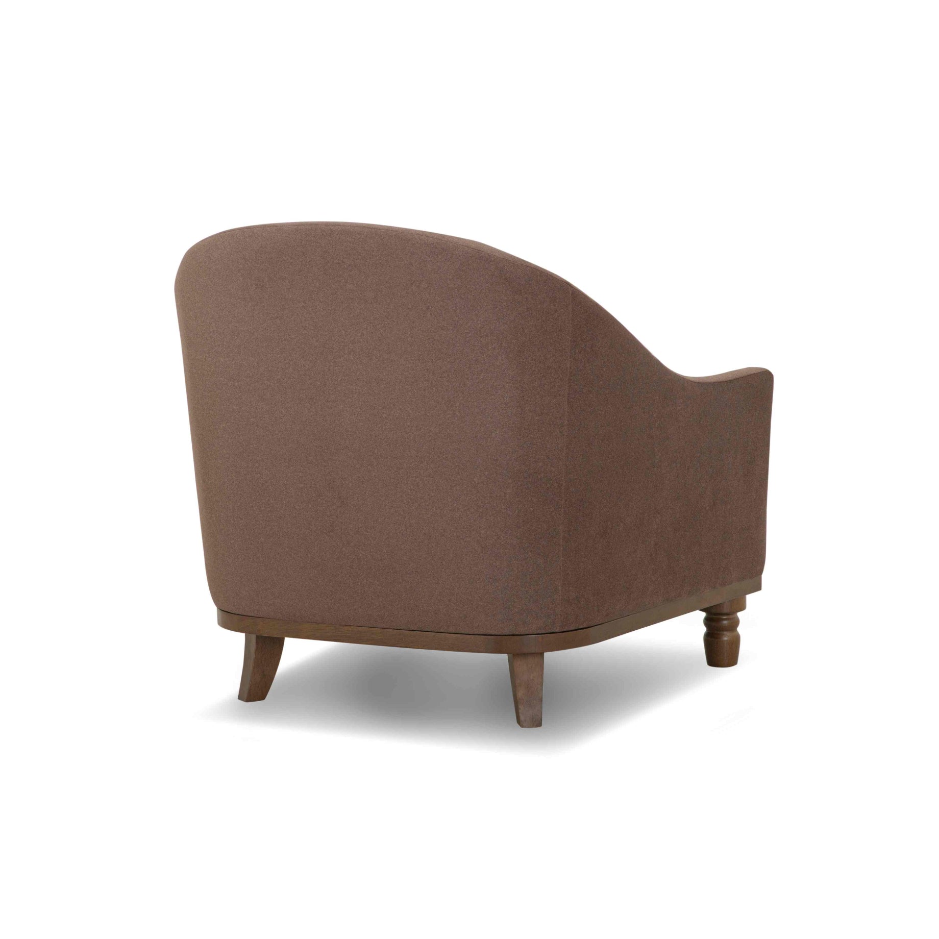 Velvet Coffee February Accent Chair