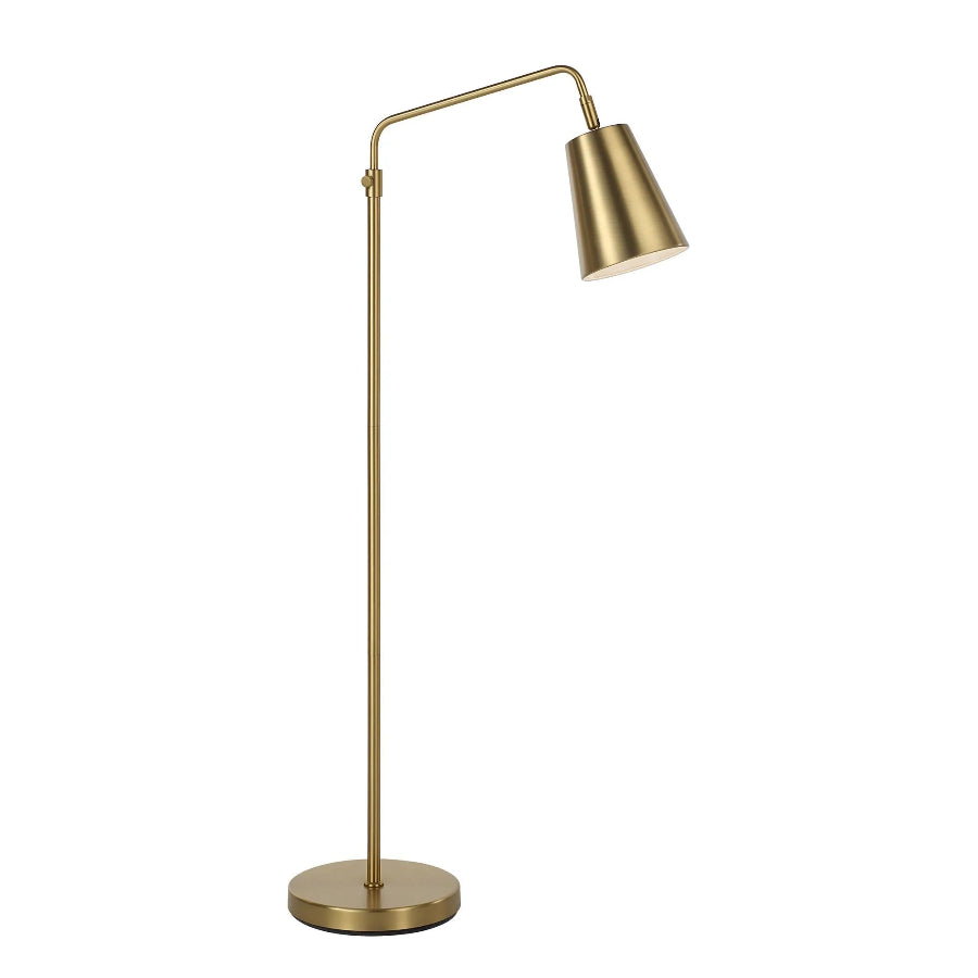 Vidura Brass Floor Lamp