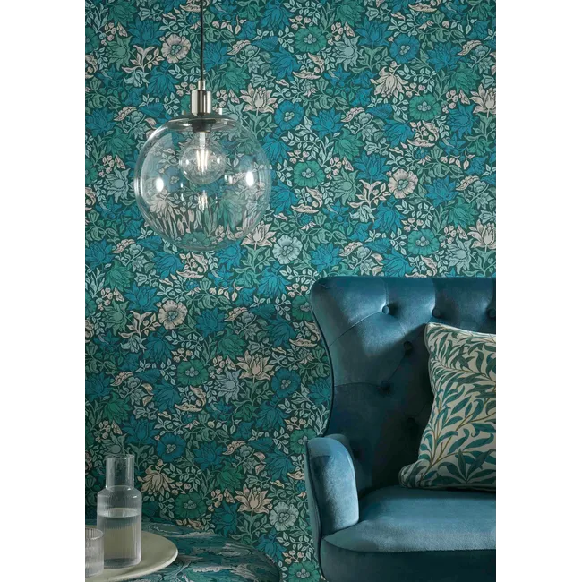 William Morris Mallow Collection Wallpaper