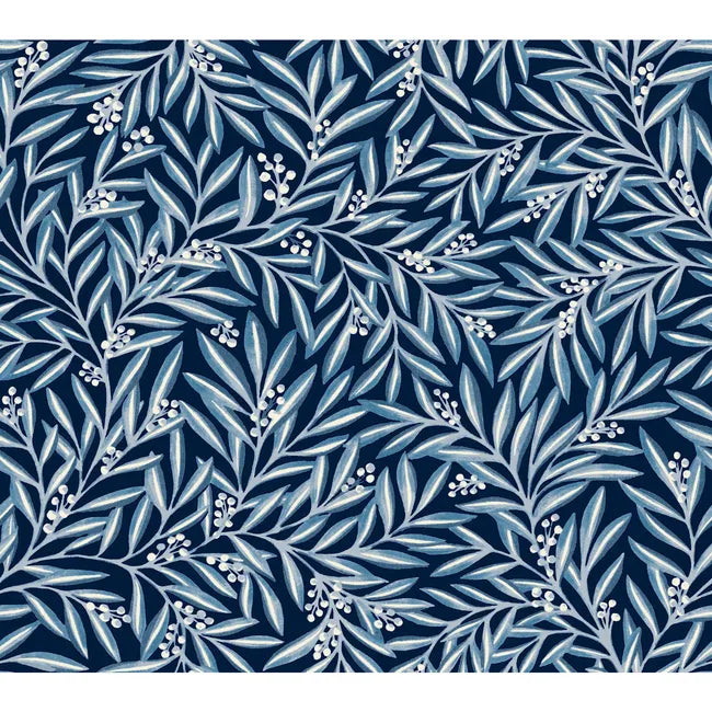 Ronald Redding Arts & Crafts Leaf Wallpaper