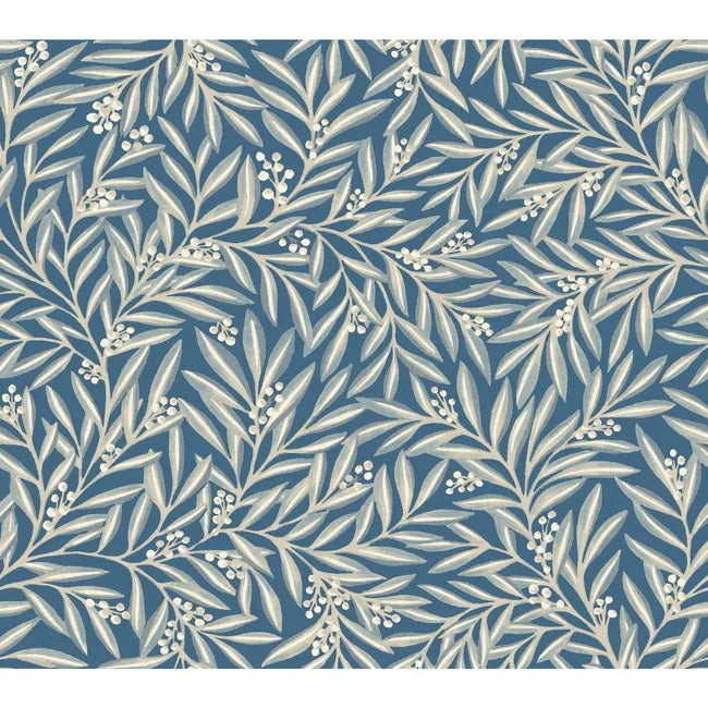 Ronald Redding Arts & Crafts Leaf Wallpaper