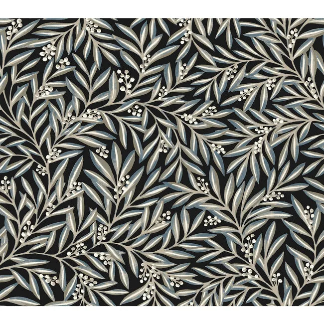 Ronald Redding Arts & Crafts Leaf Wallpaper