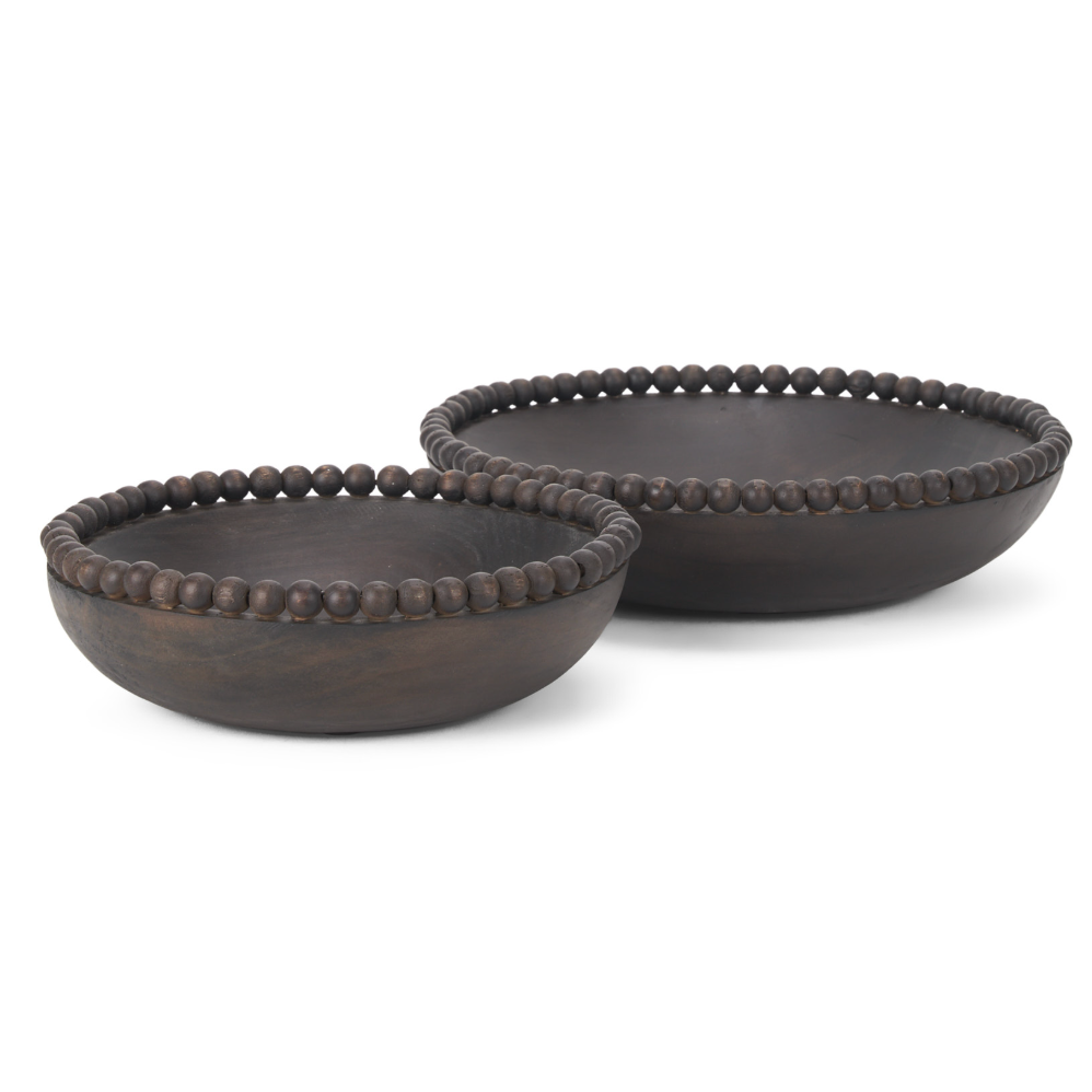 Wendell Beaded Wood Bowls Reimagine Designs