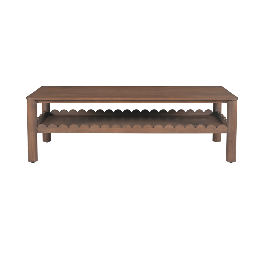 Wiley Coffee Table Vintage Brown - Reimagine Designs - Interior Design - Fredericton 