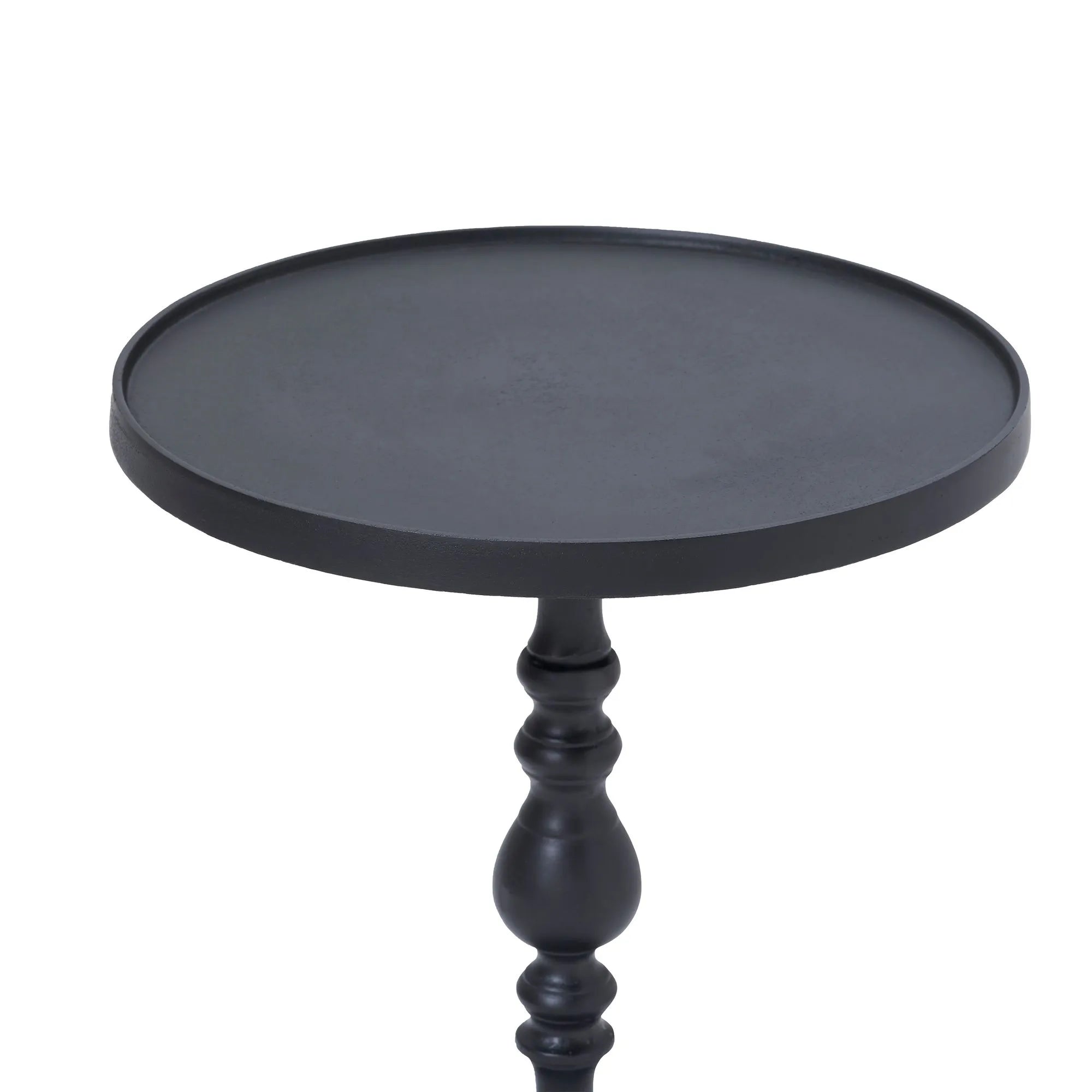 Yates Black Side Table