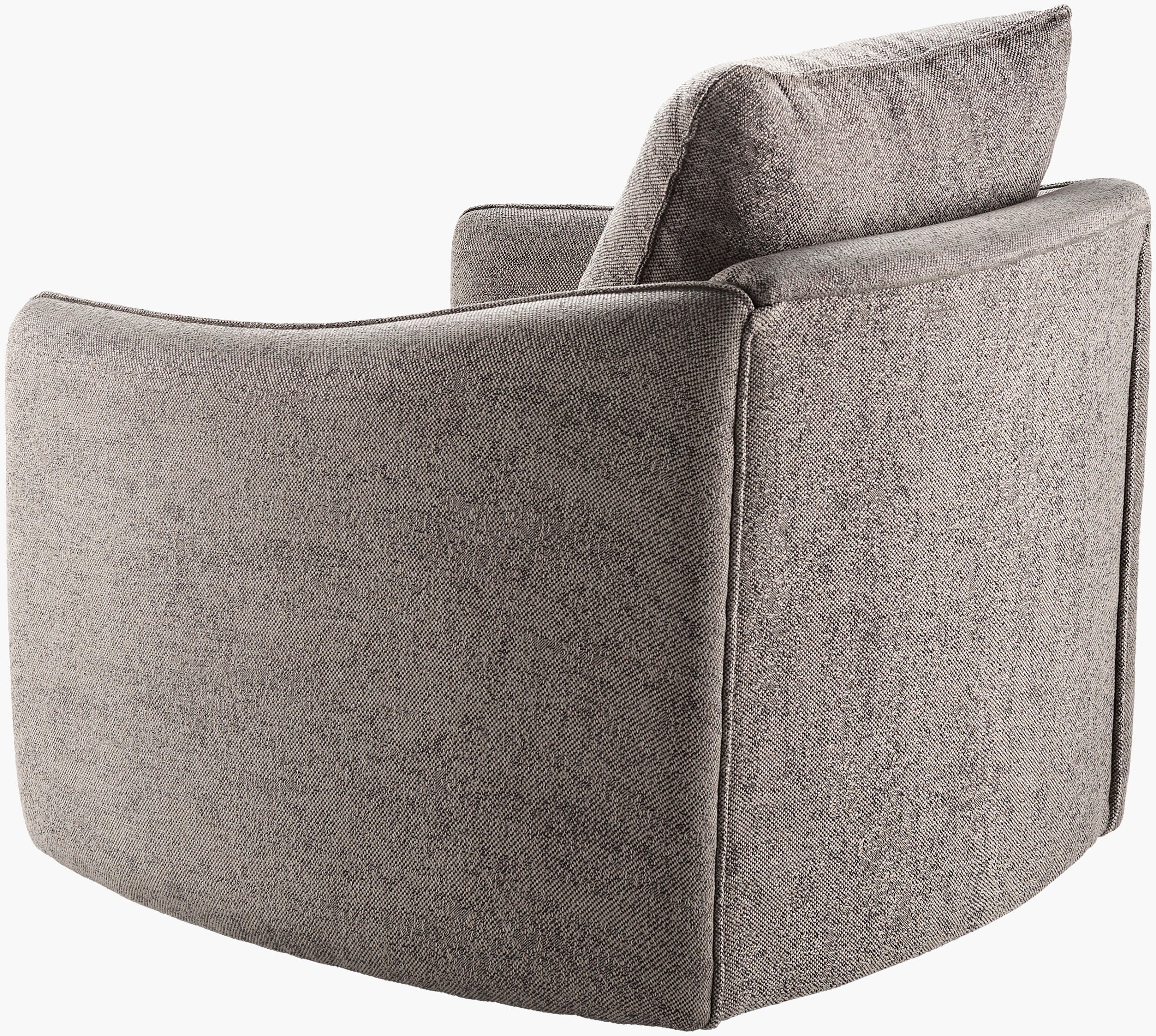 Kelli Charcoal Swivel Chair