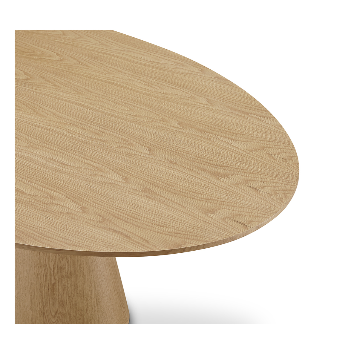 Otago Natural Oak Oval Dining Table - Reimagine Designs