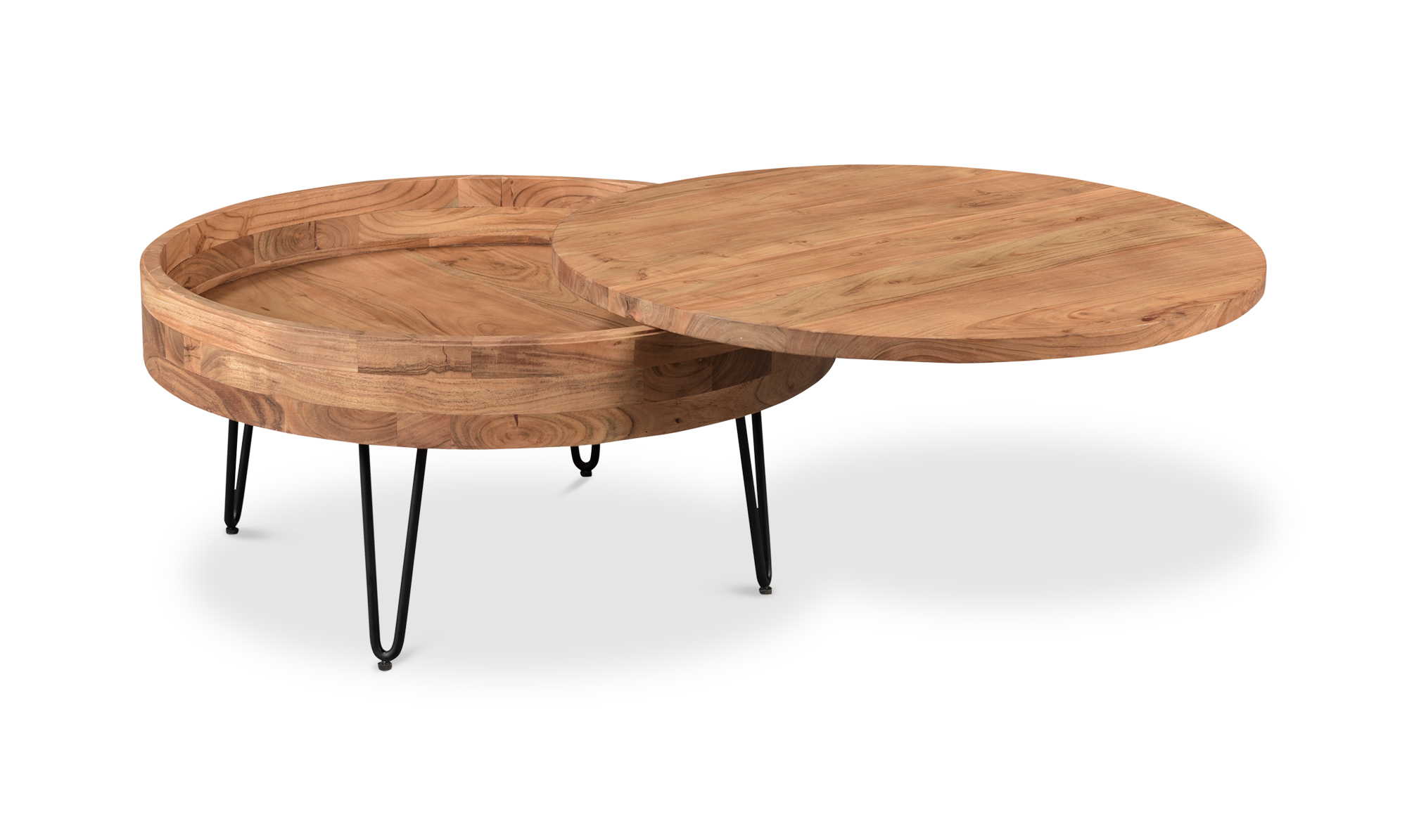 Privado Storage Coffee Table Natural - Reimagine Designs