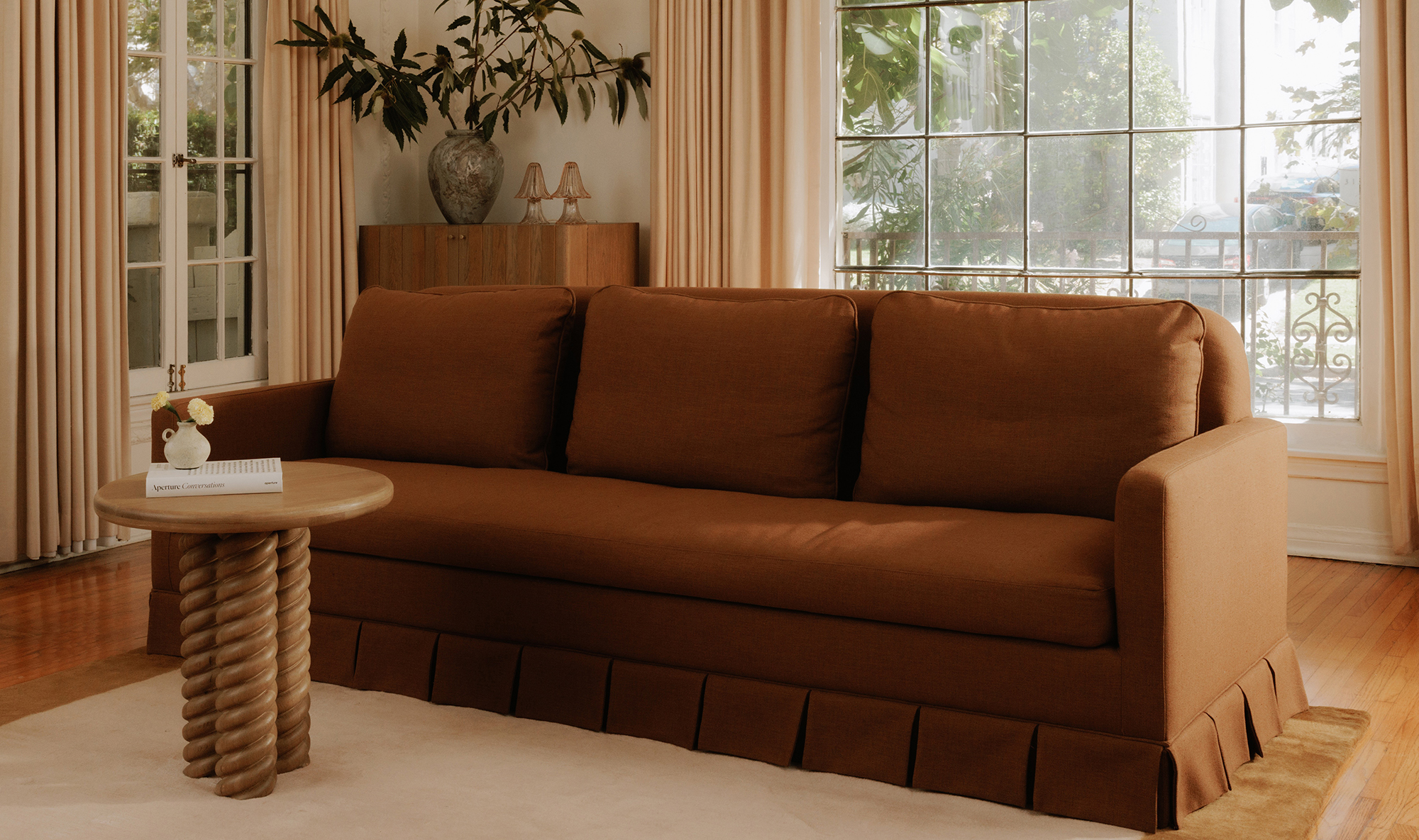 Pellicano Terracotta Sofa x Gillian Segal- Reimagine Designs