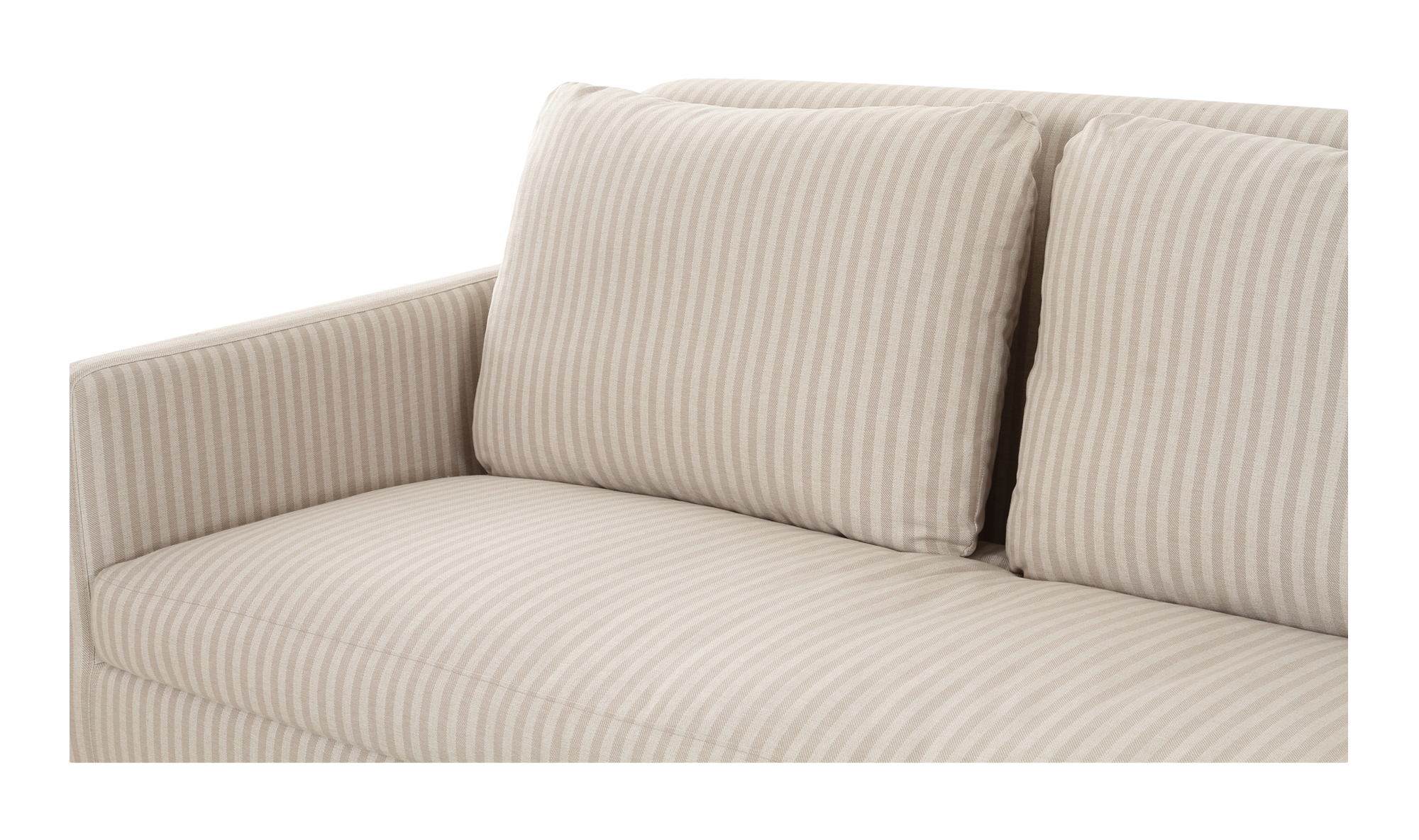 Pellicano Beige Stripe Sofa x Gillian Segal