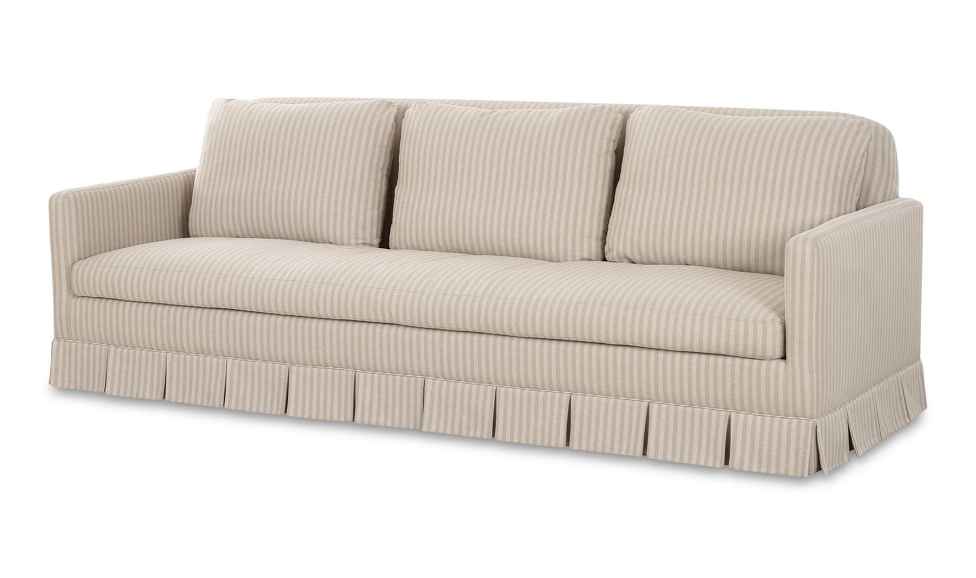 Pellicano Beige Stripe Sofa x Gillian Segal - Reimagine Designs