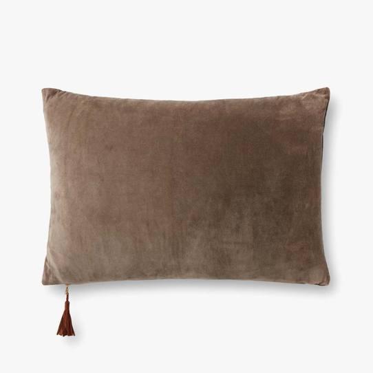 Magnolia Home 1153 Mocha/Plum Lumbar Pillow